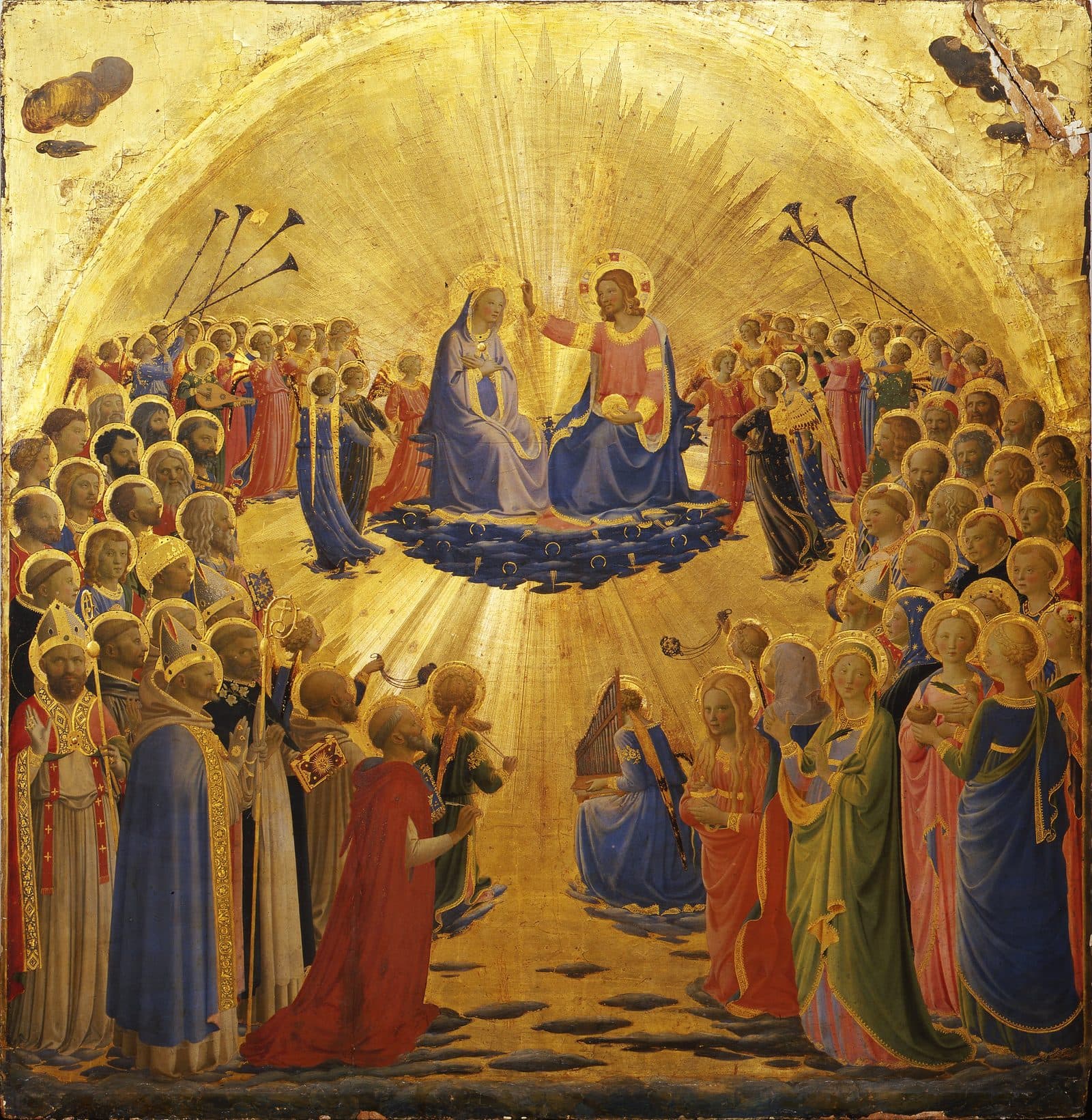 The Coronation of the Virgin by Fra Angelico