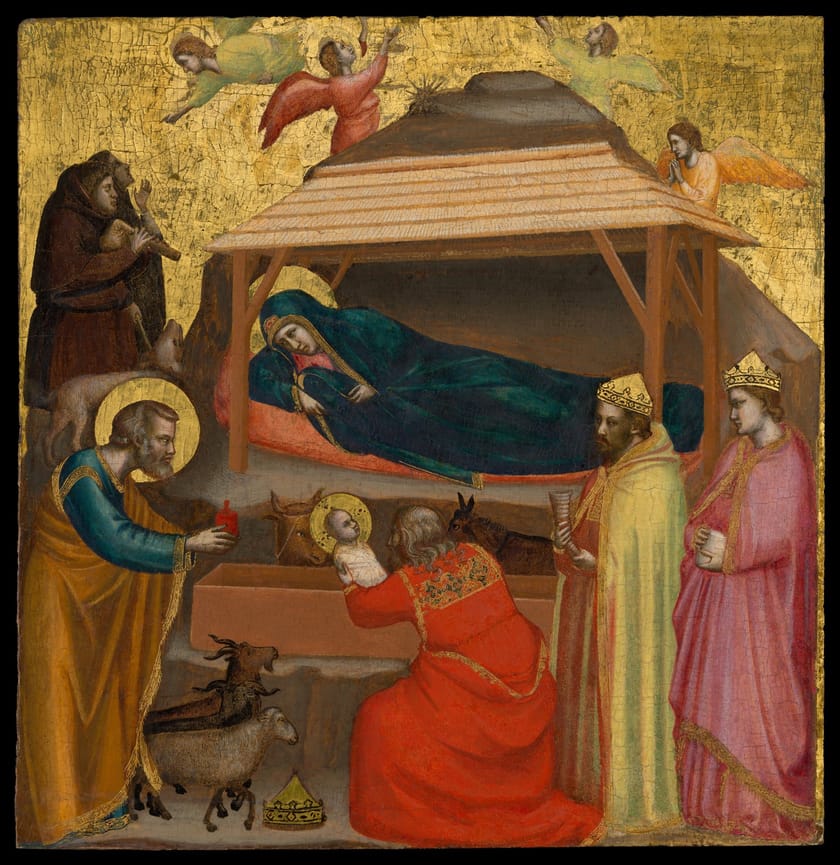 Adoration of the Magi by Giotto di Bondone