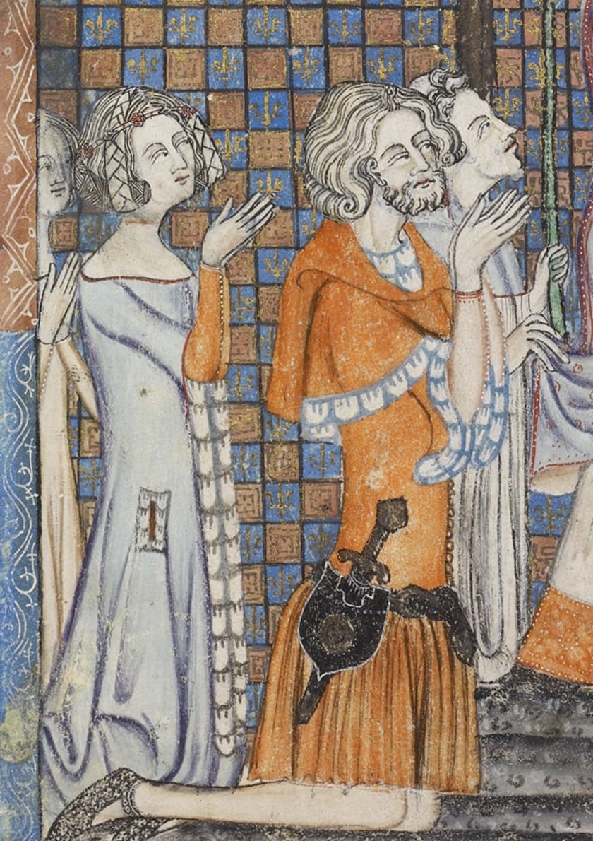 Leaf from an English Book of Hours