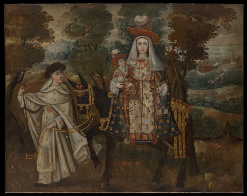 Our Lady of Mercy, called "The Pilgrim of Quito" by Unknown (Cuzco School)