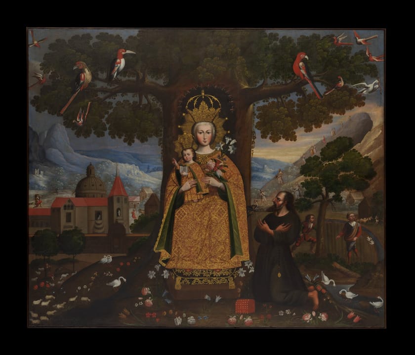 Our Lady of Valvanera, Cuzco School