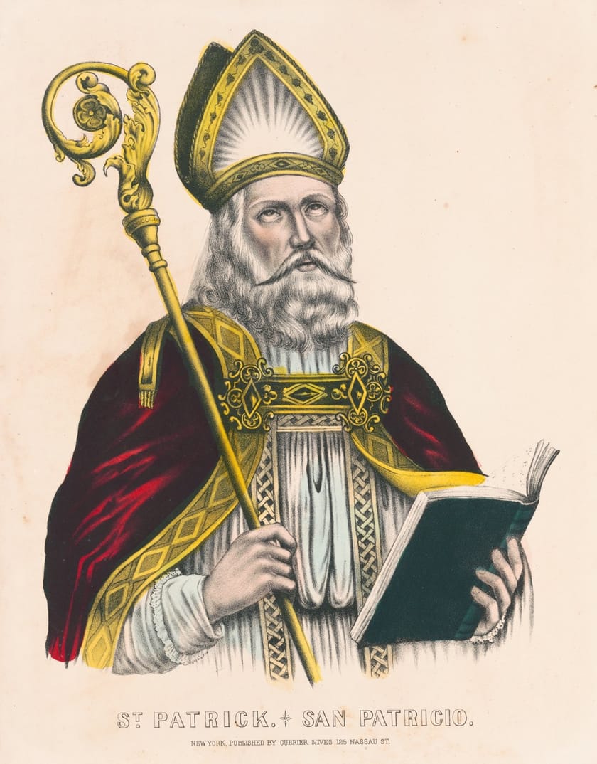 Saint Patrick by Currier & Ives