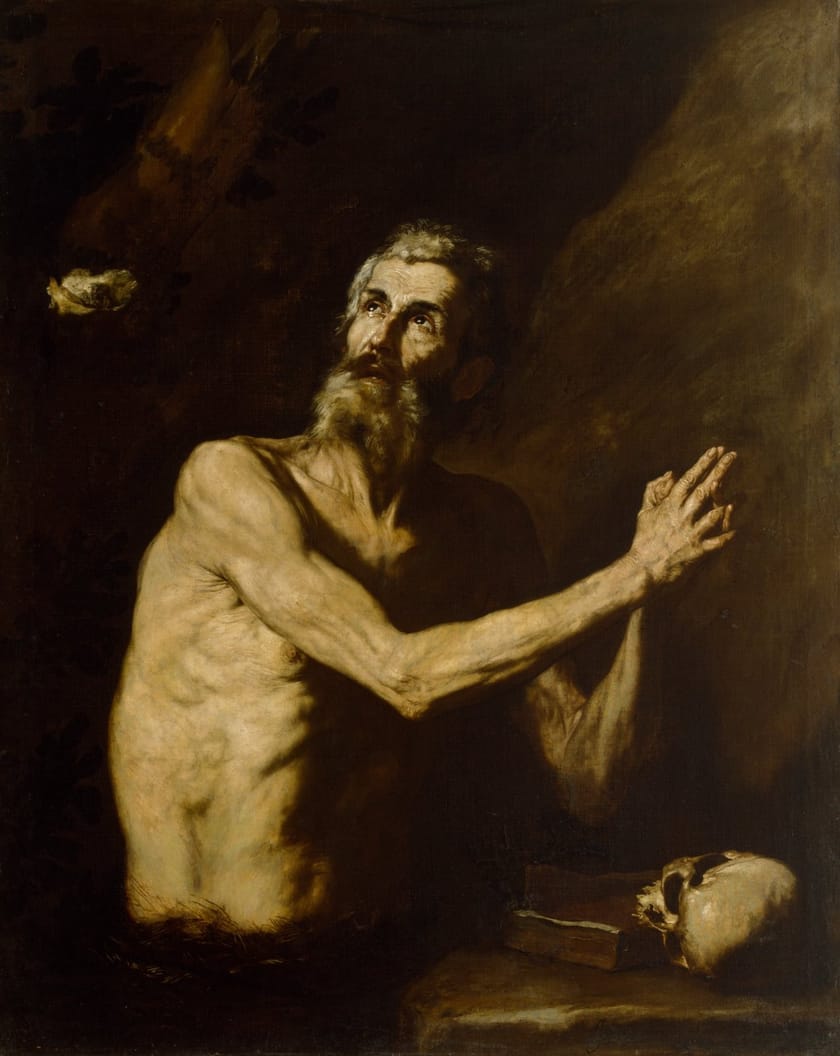 Saint Paul the Hermit by Jusepe de Ribera
