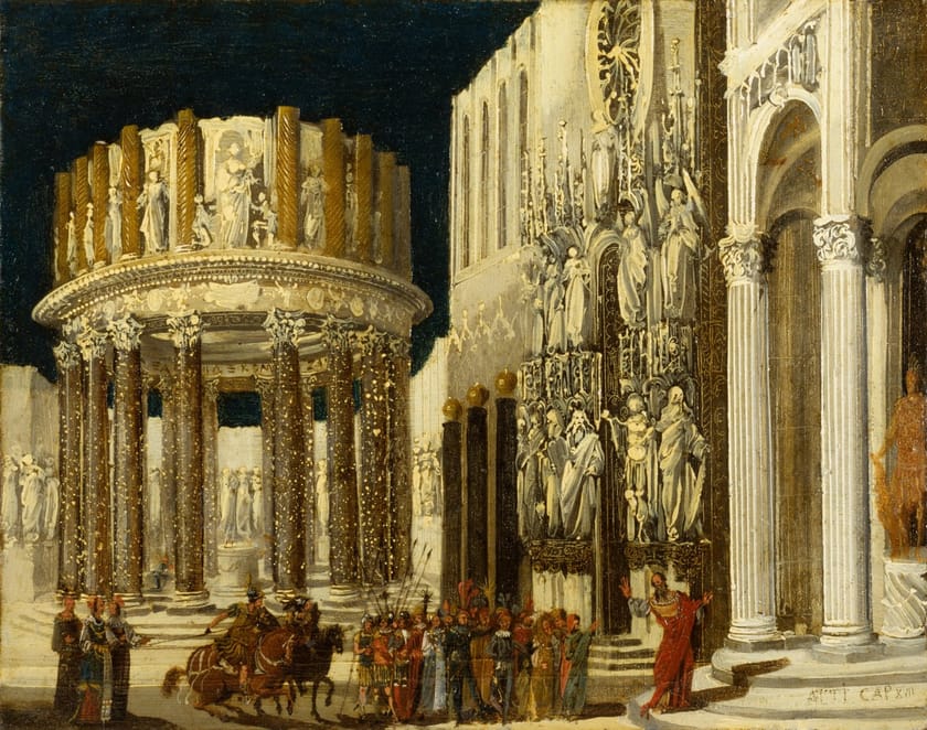 St Paul Preaching to the Athenians by François de Nomé