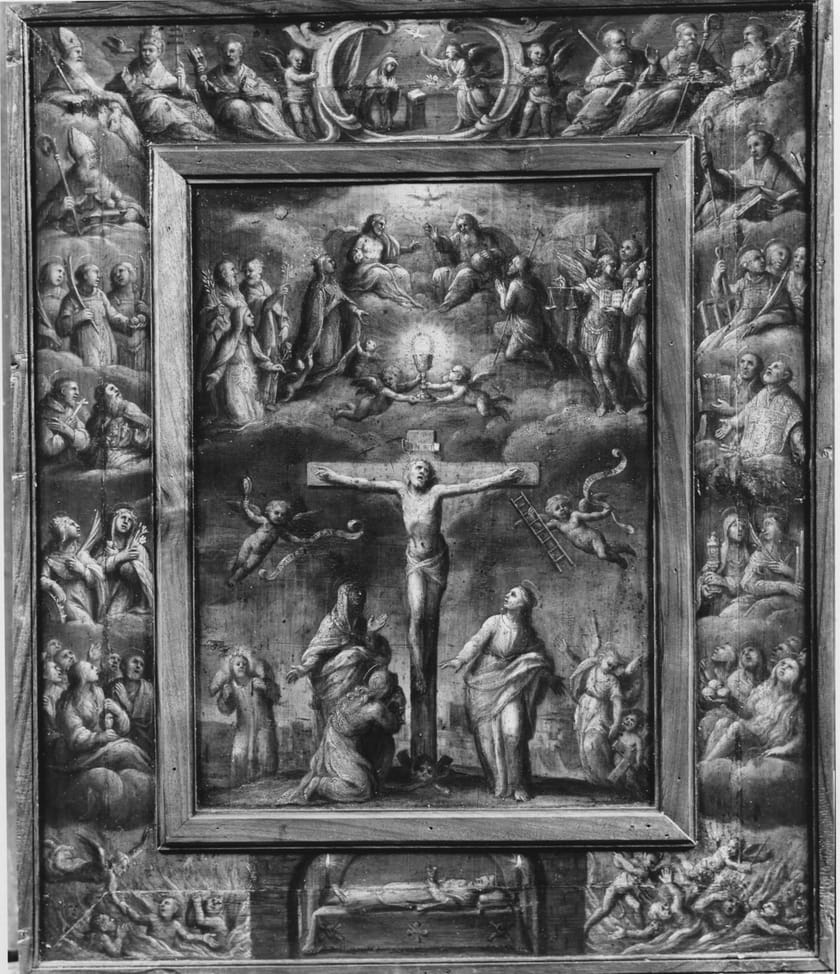 The Crucifixion by School of Tuscany