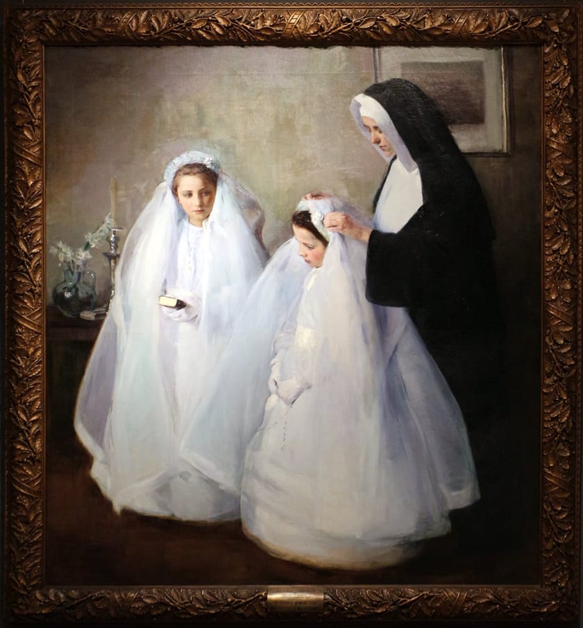 The First Communion by Elizabeth Nourse